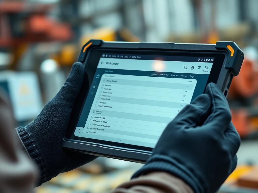 Resco offline-first technician app